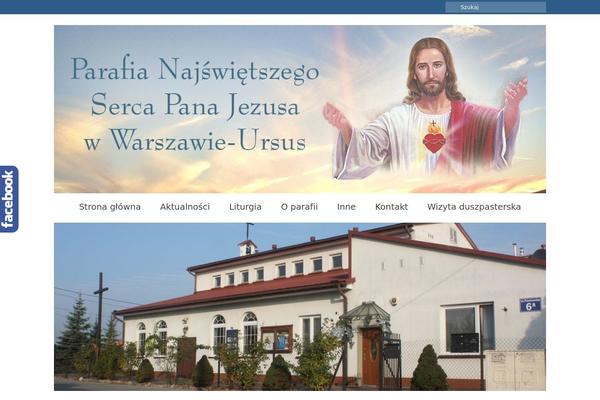 Site using Soslider-social-slider plugin
