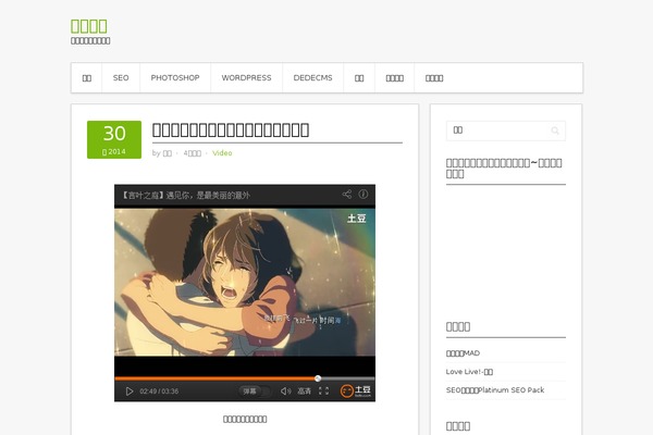 Contango theme site design template sample