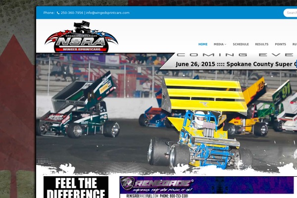 nsraracing.com site used Porto