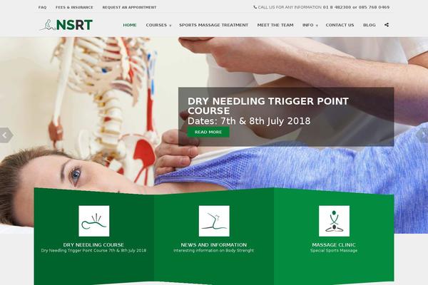 HEALTHFLEX theme site design template sample