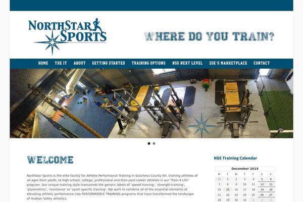 Northstar theme site design template sample