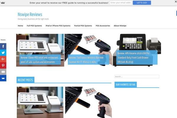 Verge theme site design template sample