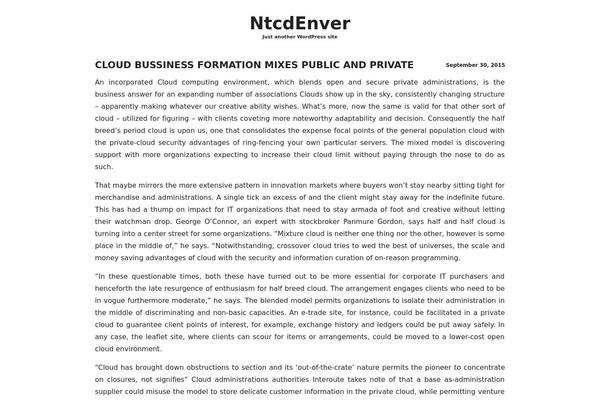 White Paper theme site design template sample