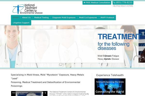 Ultimatum theme site design template sample