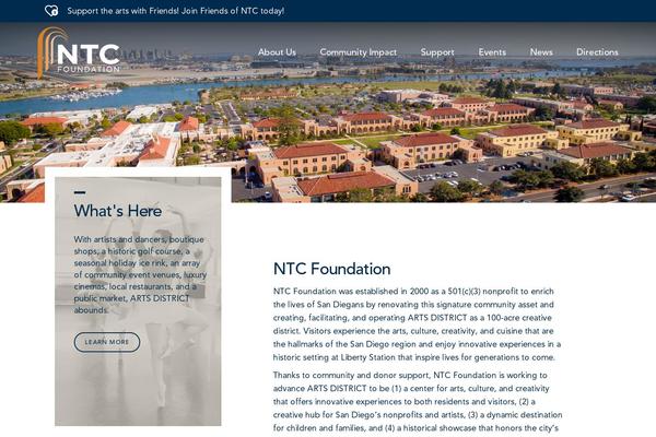 ntc-foundation theme websites examples