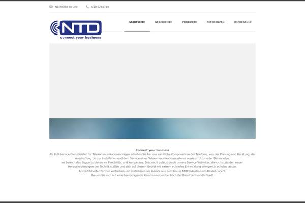 Goodwork theme site design template sample