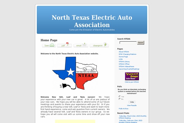 Site using CleanSave plugin