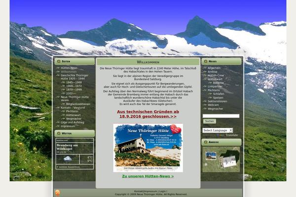 Site using Global Translator plugin