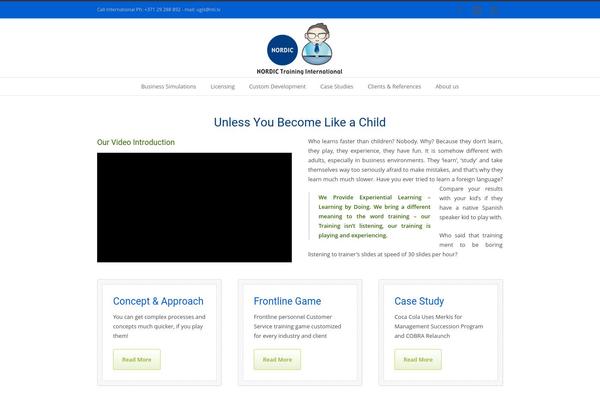 Inovado theme site design template sample