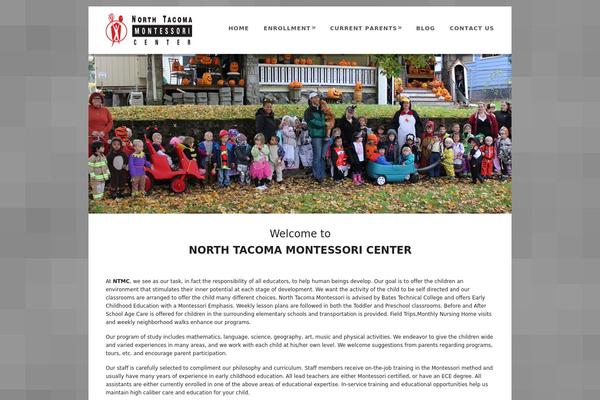 Dandelion theme site design template sample