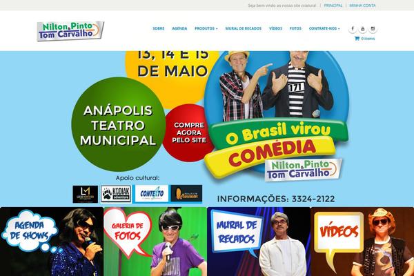 Porto theme site design template sample