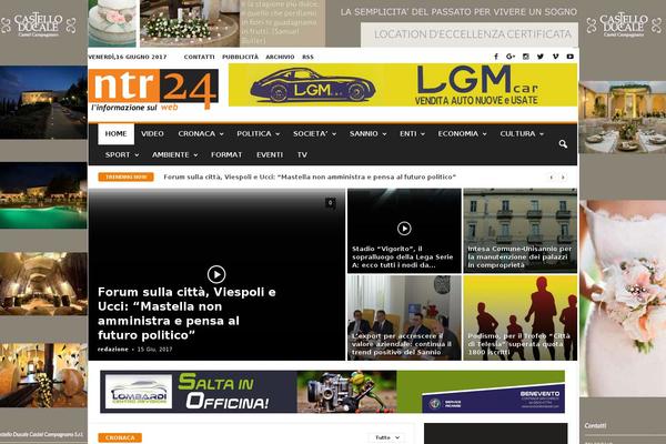 Site using Theia-sticky-sidebar plugin