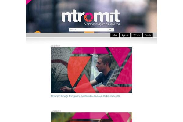 deTube theme site design template sample