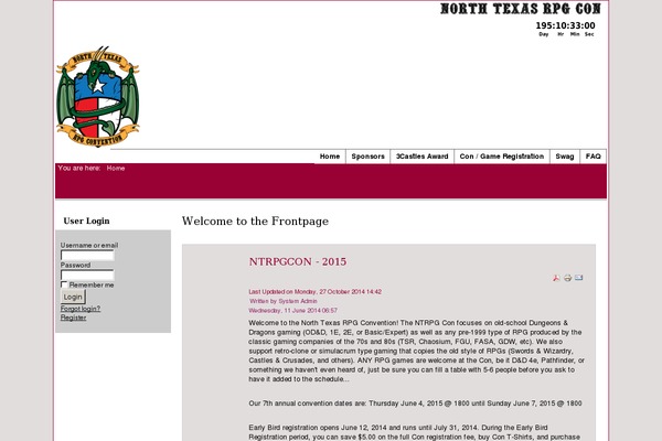 One Page Express theme site design template sample