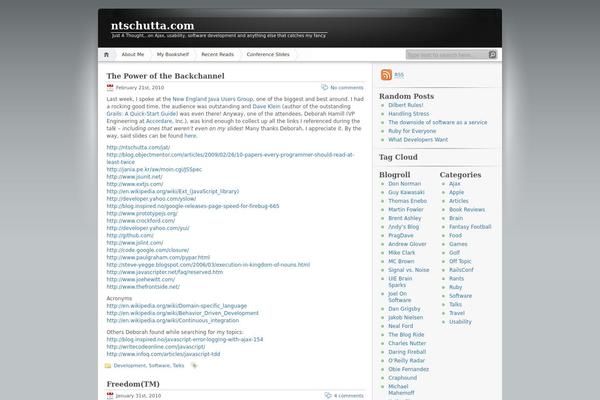iNove theme site design template sample