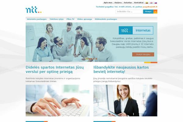 SiteOrigin North theme site design template sample