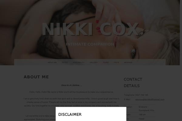 Snaps theme site design template sample