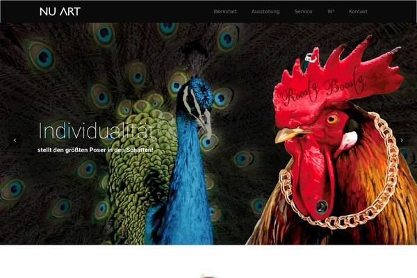 Starter theme site design template sample