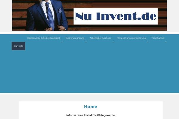 nu-invent.de site used Aeroblog
