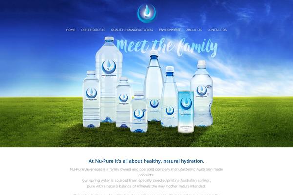 nu-pure.com.au site used Divi-mckenzie