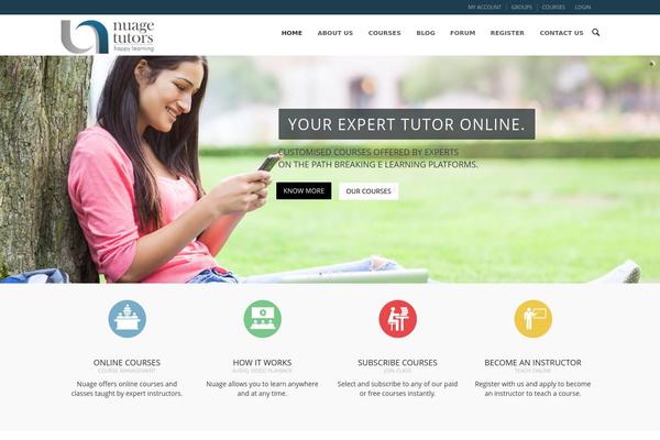 WPLMS theme site design template sample