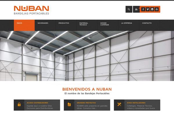 nuban.com.ar site used Gt3-wp-point