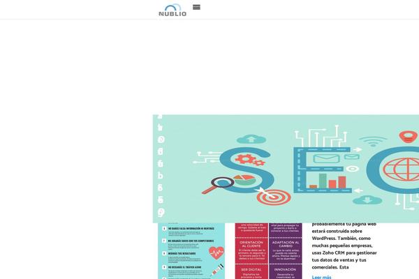 Orbital theme site design template sample