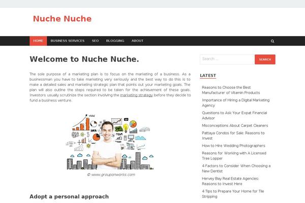 SimplePress theme site design template sample