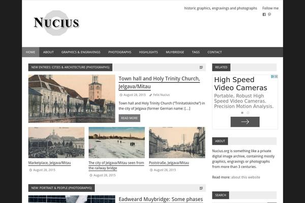 Merlin theme site design template sample