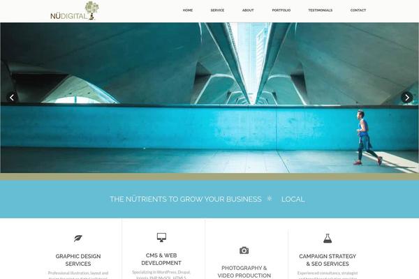Pioneer theme site design template sample