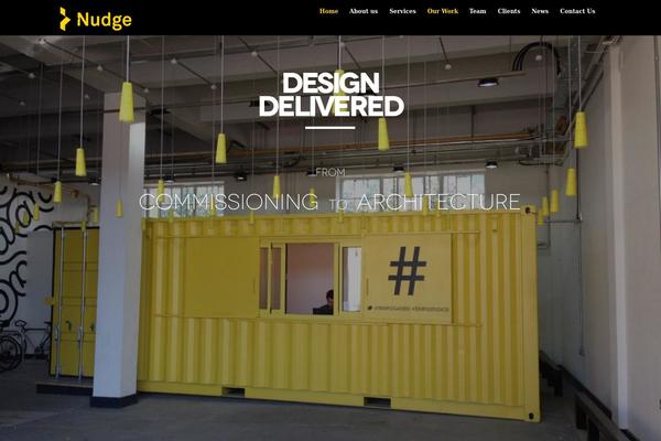 Mercurial theme site design template sample