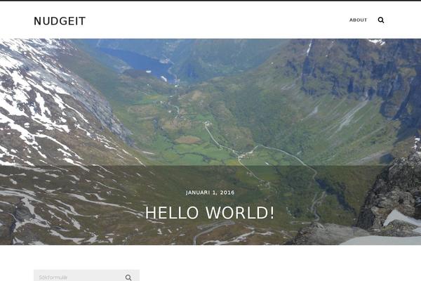 Radcliffe theme site design template sample