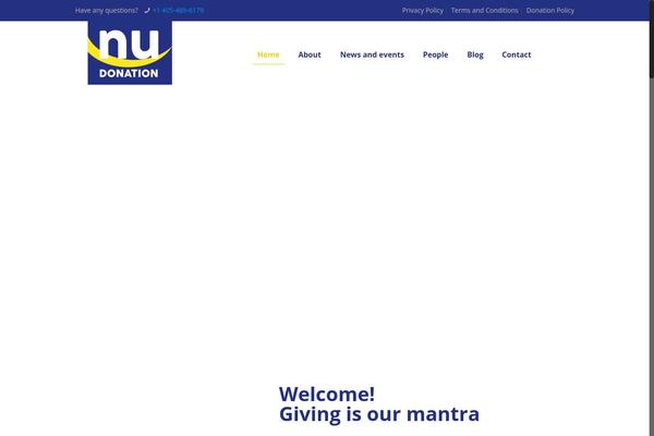 BeTheme Child theme site design template sample