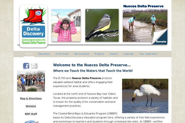 nuecesdeltapreserve.org site used Builder-hudson