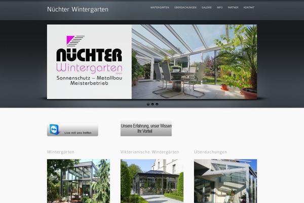 inFocus theme site design template sample