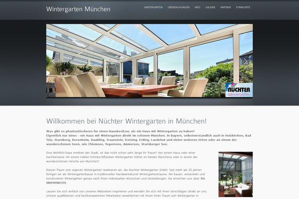 inFocus theme site design template sample