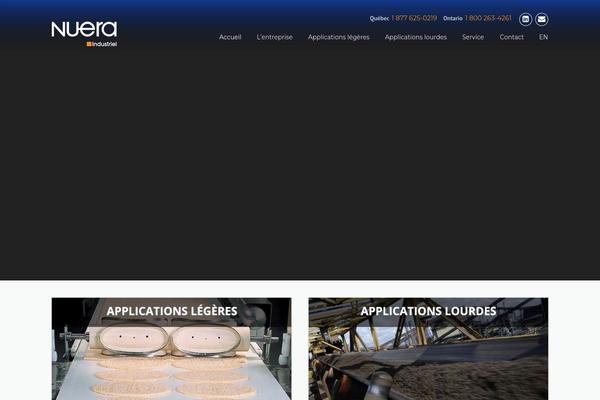Construction theme site design template sample