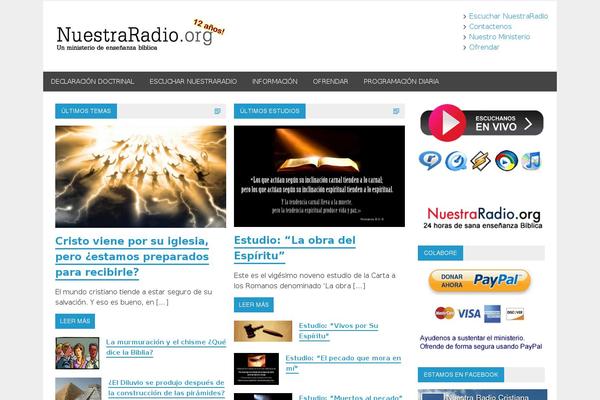 Merlin theme site design template sample