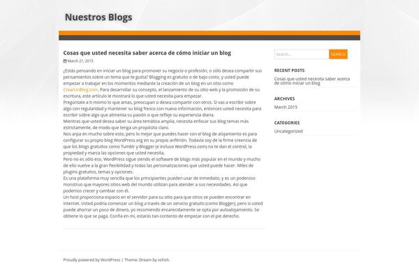 Dream theme site design template sample
