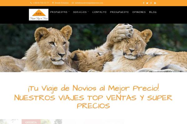 Altair theme site design template sample