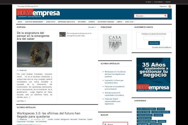 Daily Press theme site design template sample