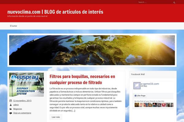 Rubine Lite theme site design template sample