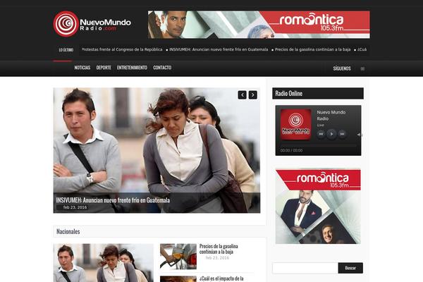 Theme Rush theme site design template sample