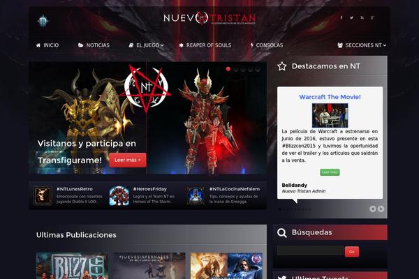 Rt_oculus_wp theme site design template sample
