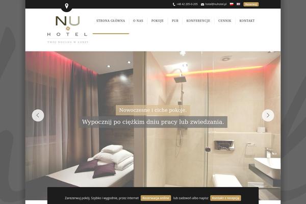Soho Hotel theme site design template sample