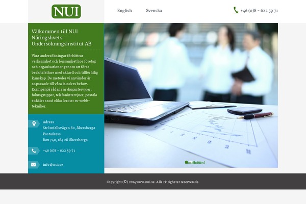 nui.se site used Nui