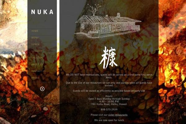 King Size theme site design template sample
