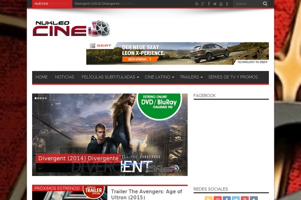 Jarida theme site design template sample