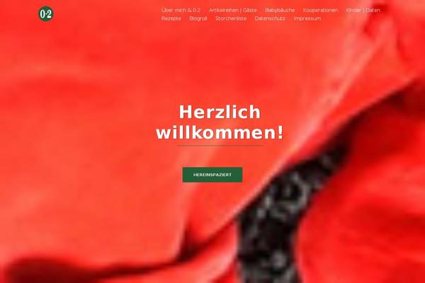 Neve theme site design template sample