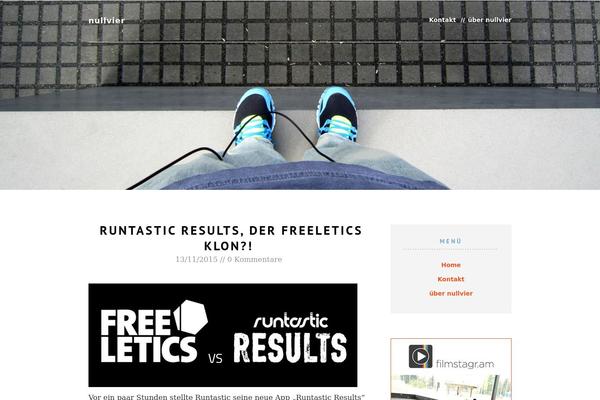 Pohutukawa theme site design template sample